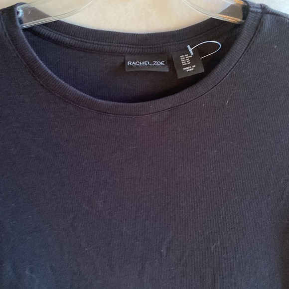 Rachel Zoe Cotton Stretch Ribbed Tee NeverUsed - Picture 2 of 8